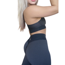 Load image into Gallery viewer, Black fishnet leggings