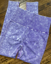 Load image into Gallery viewer, Purple/combo seamless legging