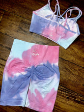 Load image into Gallery viewer, Purple tie dye set