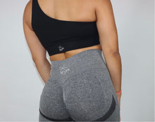 Load image into Gallery viewer, Single shoulder black bra