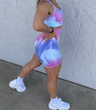 Load image into Gallery viewer, Purple tie dye set