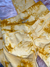 Load image into Gallery viewer, Yellow tie dye seamless legging